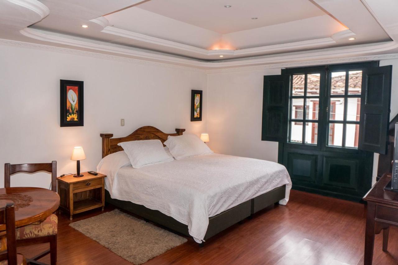 וילה דה לייבה Hotel Andres Venero מראה חיצוני תמונה