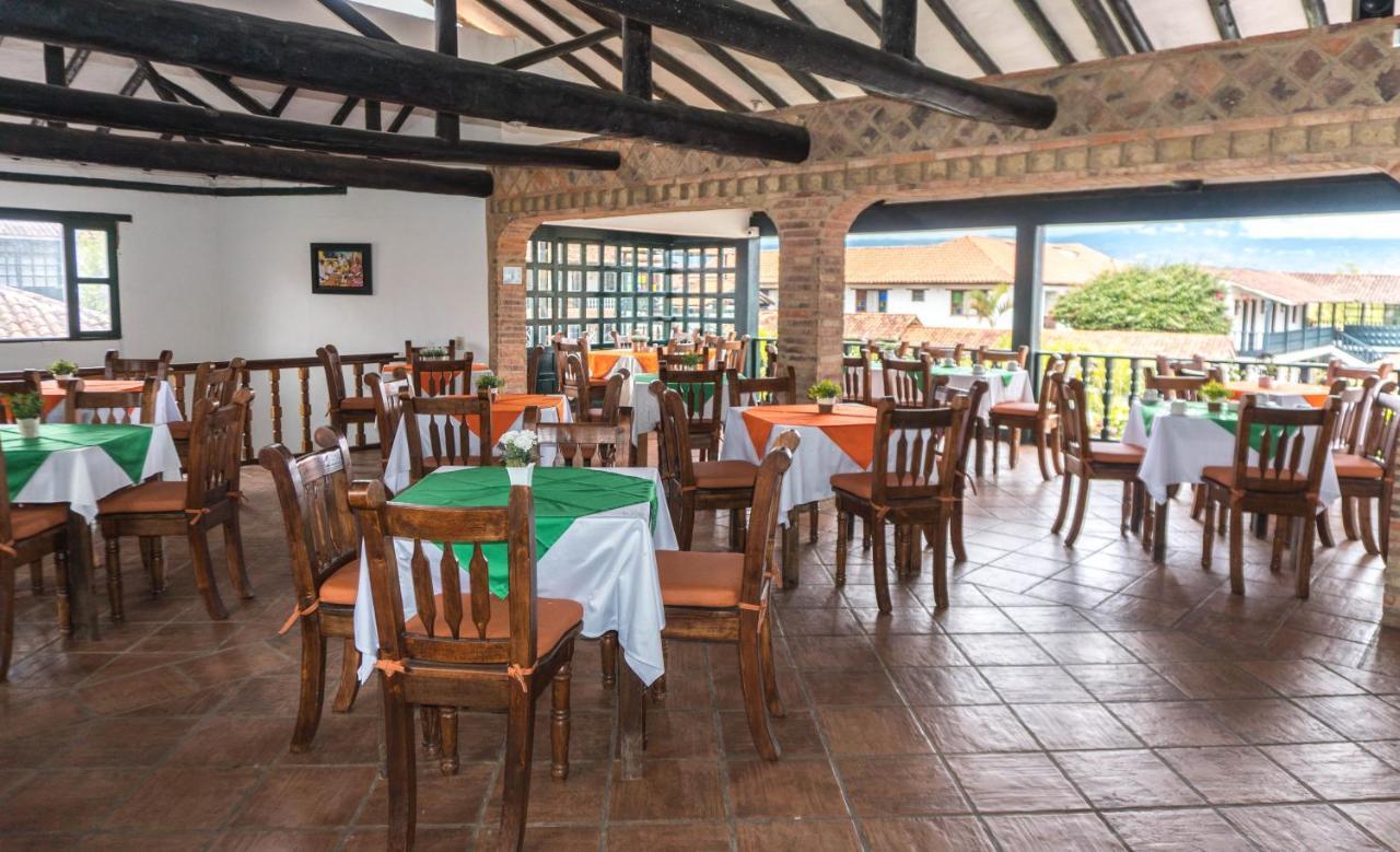 וילה דה לייבה Hotel Andres Venero מראה חיצוני תמונה